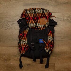 RARE Jansport x Benny Gold x Pendleton Oswego Pendleton style backpack